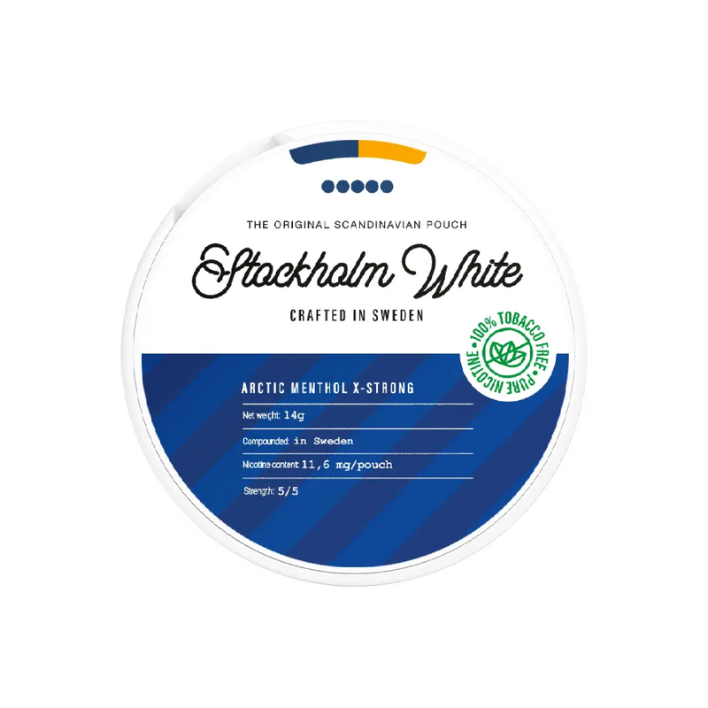 Stockholm White | Arctic Menthol X-Strong 16,5mg/g