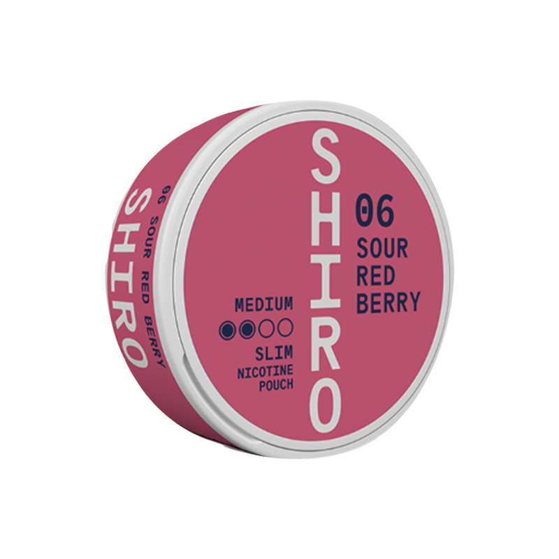 Shiro 06 | Sour Red Berry Medium 8 mg/g