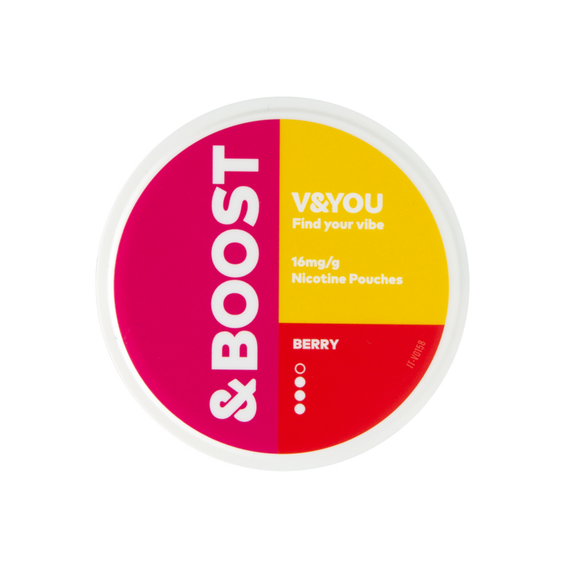 V&YOU | &Boost Berry Strong 16mg/g